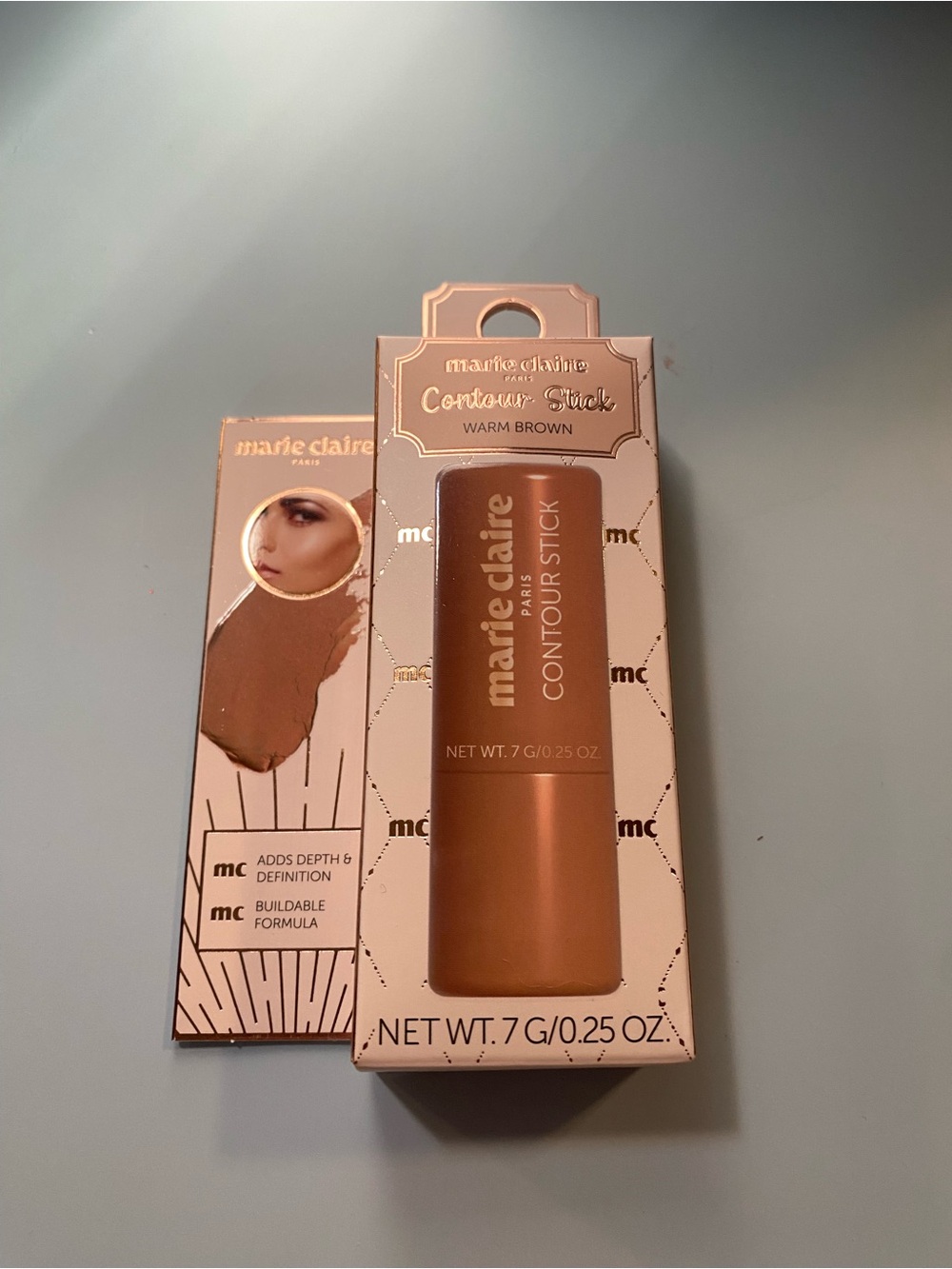 Warm Brown Contour Stick — Creamy Bronzer & Contour